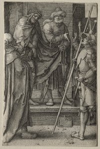 De Passie: Christus Gepresenteerd aan het Volk door Lucas van Leyden