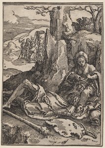 De Kracht van Vrouwen: Samson en Delila door Lucas van Leyden