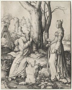 De Verleiding van Sint Antonius door Lucas van Leyden