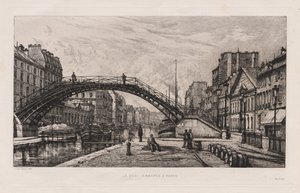 Le Quai Jemmapes in Parijs