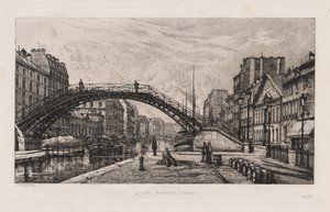 Le Quai Jemmapes in Parijs