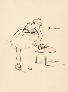 D. Danser door Lucien L. (active 1904) Henreaux