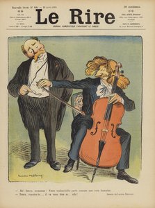 Illustratie voor Le Rire door Lucien Metivet