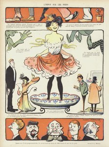 Illustratie voor Le Rire door Lucien Metivet