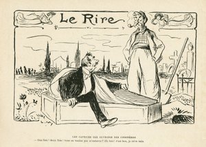 Illustratie in Le Rire