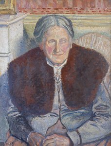Mevrouw Camille Pissarro, 1923 door Lucien Pissarro
