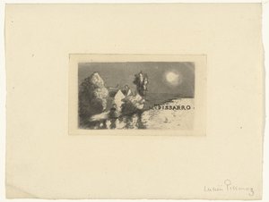 Visite-kaartje voor Madame Pissarro