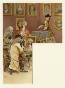Illustratie voor The School for Scandal