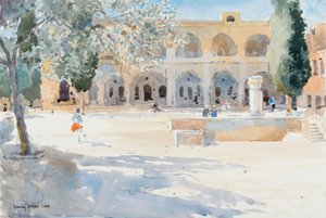 Batei Mahase Plein, Oud Jeruzalem