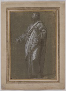 Staande mannelijke figuur, ca. 1610-1613 door Ludovico Cardi Cigoli