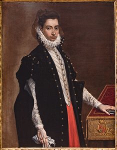 Portret van Lucrezia Bentivoglio Leoni