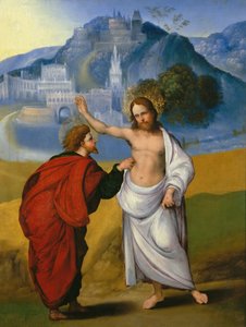 De ongelovigheid van Sint Thomas, ca. 1521