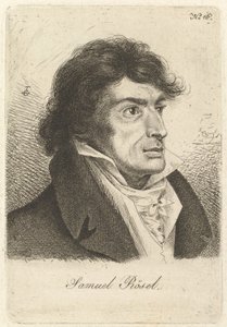 Portret van Johann Gottlieb Samuel Rösel