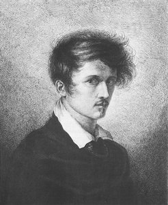 Zelfportret door Ludwig Emil Grimm