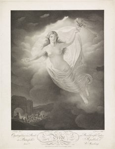 Allegorie op de Vrede van Amiens, 1802 (title on object) door Ludwig Gottlieb Portman