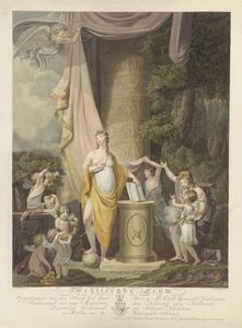 Allegorie op de afgelopen achttiende eeuw door Ludwig Gottlieb Portman