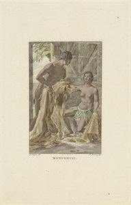 Bewoners uit het koninkrijk Monoemugi door Ludwig Gottlieb Portman
