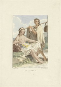 Bewoners van het eiland Ulietea (Raiatea)