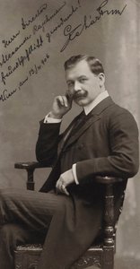 Portret van de componist Franz Lehár 1870-1948, 1906 door Ludwig Gutmann