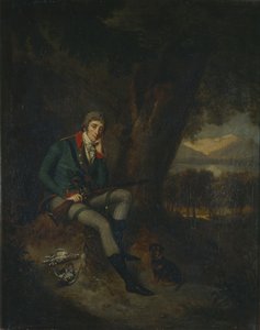 Portret van Graaf Nikita Petrovich Panin 1770-1837 in Jachtkleding