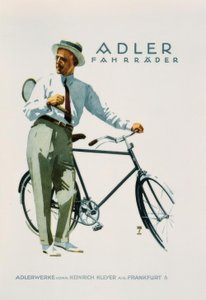 Adler Fietsen door Ludwig Hohlwein