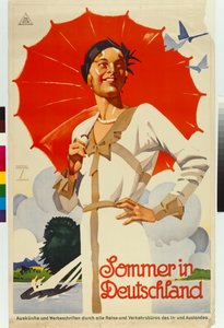 Zomer in Duitsland door Ludwig Hohlwein