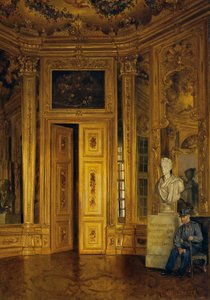 Het gouden kabinet in het Bovenste Belvedere