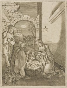 Geboorte door Ludwig Krug