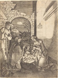 De Geboorte door Ludwig Krug