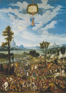 Horatius Cocles stopt het leger van koning Porsenna buiten Rome