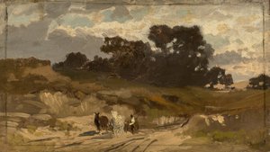 Landschap met Voertuig
