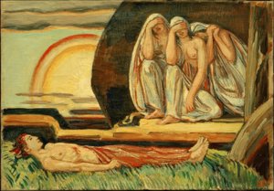 Rouw om Phaeton door Ludwig von Hofmann