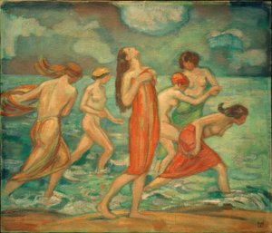 L. v. Hofmann, Badende Meisjes