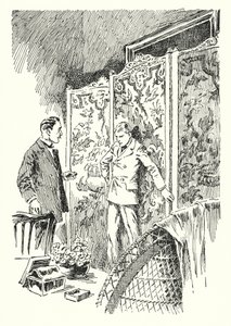 Illustratie voor Het Portret van Dorian Gray door Oscar Wilde (litho) door Lui Trugo