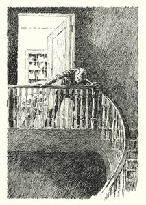 Illustratie voor The Picture of Dorian Gray door Oscar Wilde door Lui Trugo
