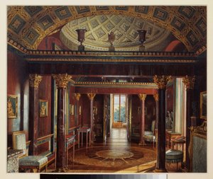 De agaatzaal in het grote paleis van Tsarkoye Selo