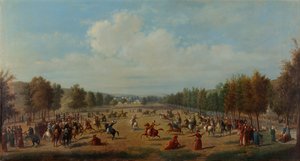 Spel van Jereed in Kagithane, ca. 1890