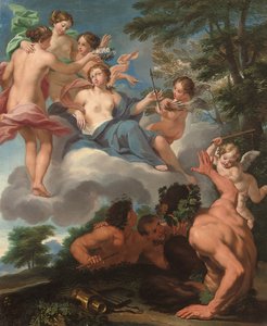 Allegorie van de liefde die lust overwint