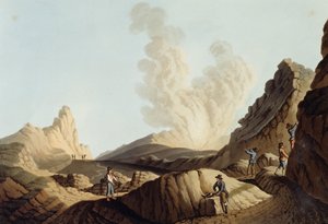 Stromboli-eiland, krater