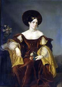 Maria de la Felicidad Malibran (1808-1836) door Luigi Pedrazzi