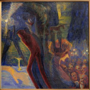 Herinneringen van een nacht door Luigi Russolo