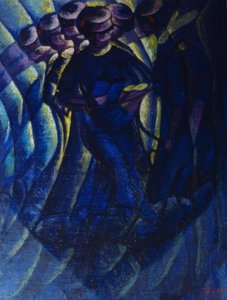 L. Russolo, Bewegingen van een vrouw door Luigi Russolo