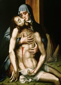 Pieta door Luis de Morales