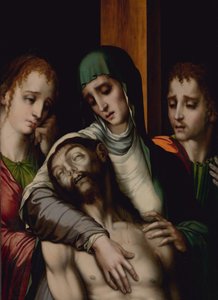 De Klaagzang door Luis de Morales