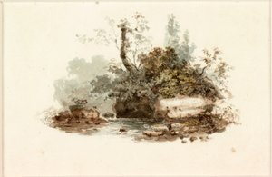 Ontwerp voor een Boekplaat Gravure door Luke Clennell