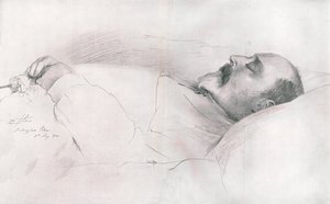 Zijne Majesteit Koning Edward VII in de Dood, 1910 door Luke Fildes