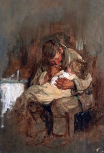 Studie, 1843-1927 door Luke Fildes