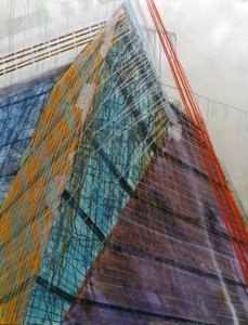 Metastructuur VII, 2016 (olieverf op doek)