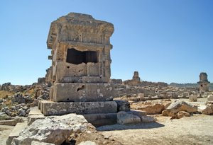 Zuilgraf, Xanthos, Turkije