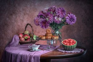 Feestelijk herfststilleven door Lydia Jacobs
